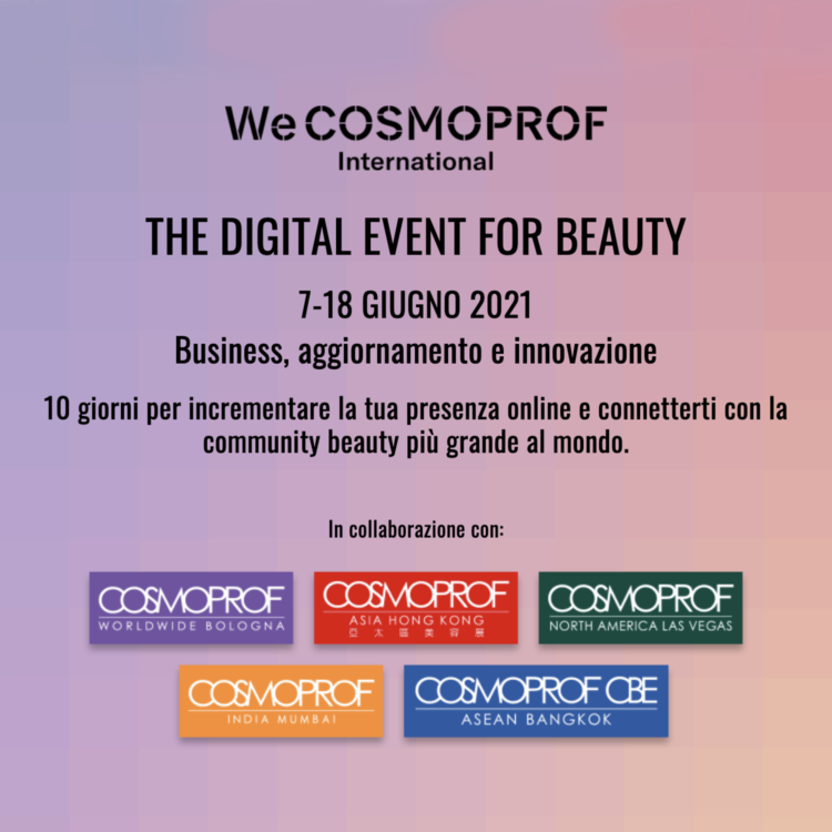 Comprof al WeCosmoprof2021